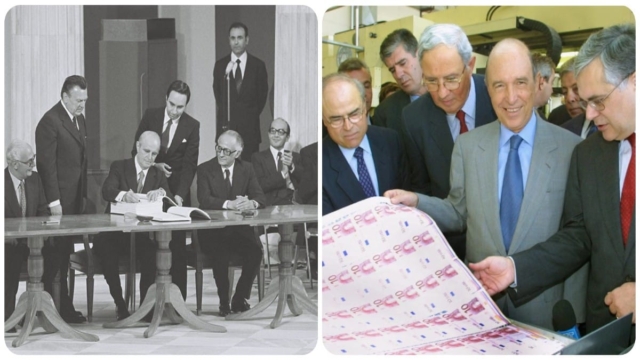 Ξεχωριστές «Ευρωπαϊκές» πρωτοχρονιές: Ο Ιανουάριος του ’81 και του ’02 – 23 χρόνια Ευρώ και σχεδόν 45 Ευρωπαϊκής πορείας