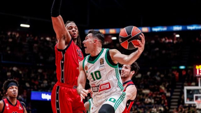 Αρμάνι-Παναθηναϊκός 87-75: Σούπερ ΛεΝτέι και… πράσινο φάντασμα