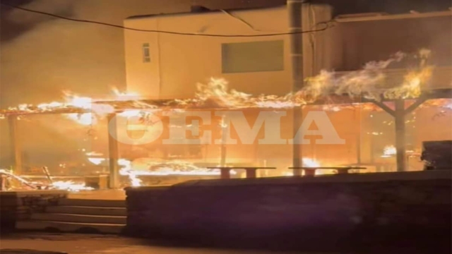 Καταστροφή στη Μύκονο: Κάηκε ολοσχερώς ακίνητο 1,5 εκατ. ευρώ – Δείτε βίντεο