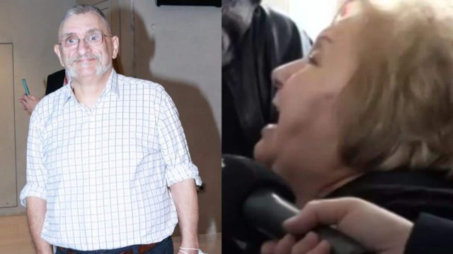 «Λύγισε» on camera η μητέρα του Ιάσονα Τριανταφυλλίδη στο ύστατο χαίρε: «Δεν έφυγε, ζω μαζί του»