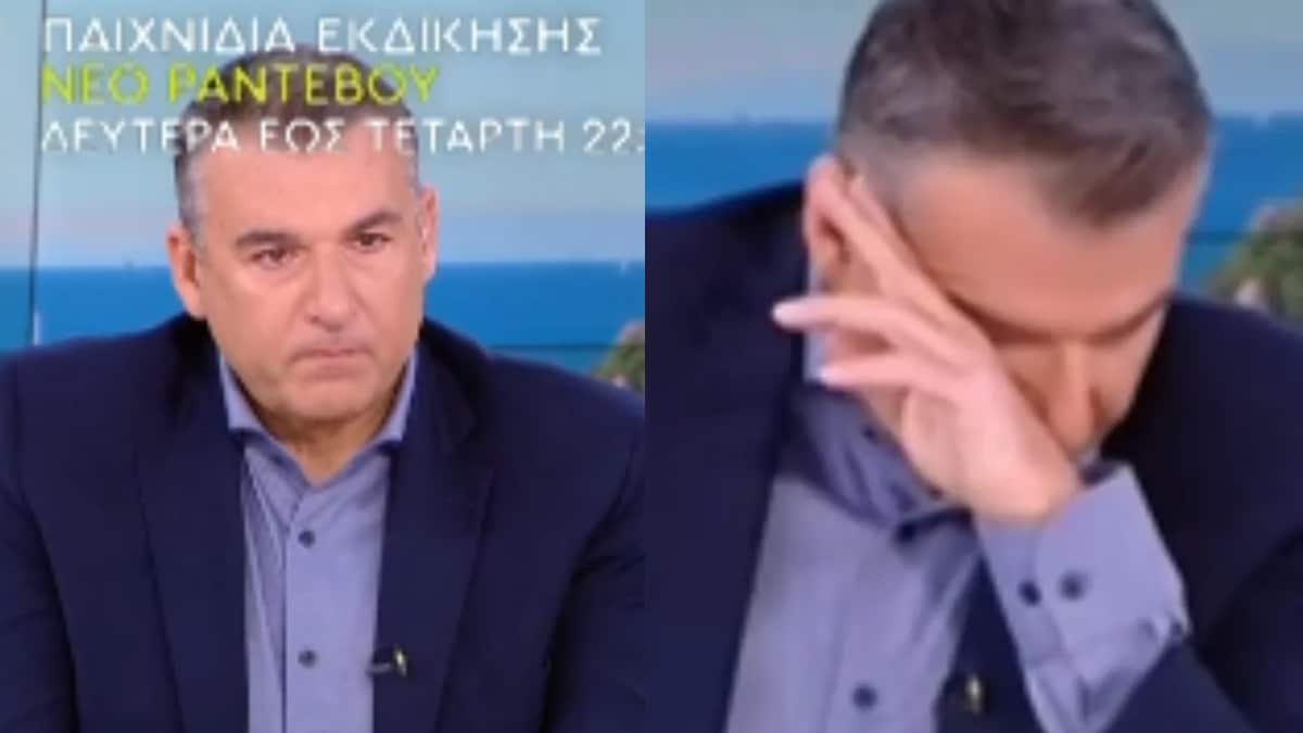 Κλαμένος ο Γιώργος Λιάγκας: Δεν άντεξε και δάκρυσε στον αέρα του Πρωινού, όπως δεν τον έχουμε ξαναδεί (video)