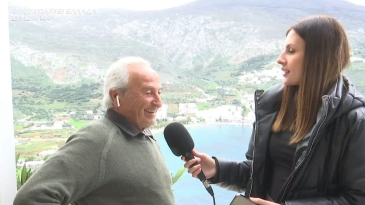 Άνετος κάτοικος Αμοργού προσκαλεί κόσμο στο νησί – «Καλώς να έρθετε, δεν υπάρχει πρόβλημα εδώ»