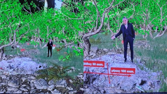 «Νικόλα πρόσεχε ρε αγόρι μου μην πέσεις»: Συνεχίζει ακάθεκτος ο Ευαγγελάτος, κάνει αυτοψία στο χωράφι στην Πιερία