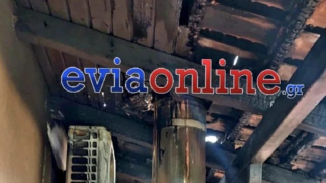 Φωτιά ξέσπασε σε μοναστήρι της Εύβοιας – Συναγερμός στην Πυροσβεστική (photos)