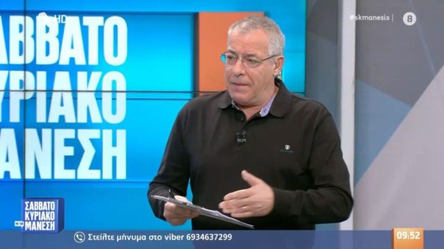 Τηλεθέαση: Ο Νίκος Μάνεσης τρίβει τα χέρια του και κλείνει το μάτι στους ηττημένους