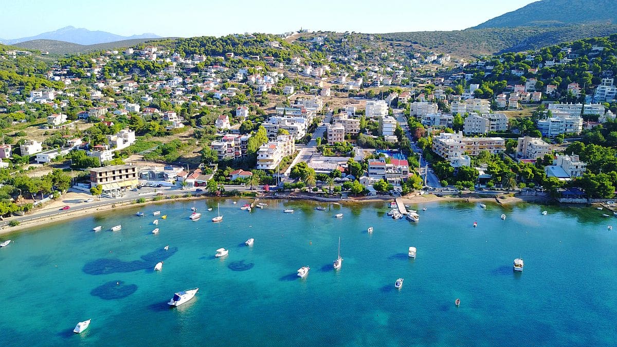 Η φωτογραφία της ημέρας: Η ζωή στο Πόρτο Ράφτη τον χειμώνα είναι αλλιώς