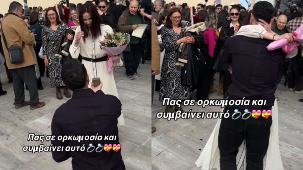 Κλάψαμε από συγκίνηση: Άνδρας με Α κεφαλαίο έκανε πρόταση γάμου στην αγαπημένη του στην ορκωμοσία!