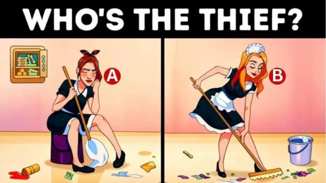 Τεστ IQ: Μπορείς να εντοπίσεις ποιος είναι ο κλέφτης σε 5 δευτερόλεπτα; 