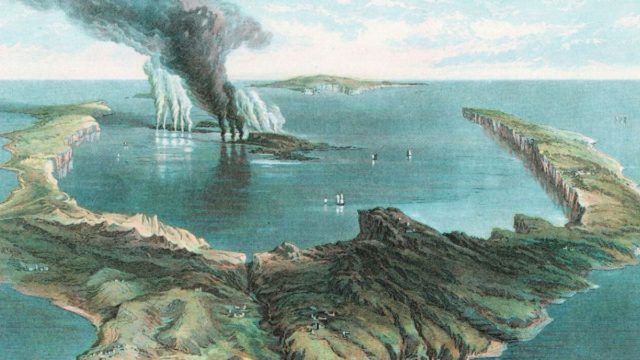 18 αιώνες πίσω: Όταν η μεγαλύτερη έκρηξη της ιστορίας της ανθρωπότητας συνέβαινε στη Σαντορίνη