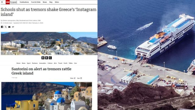 Ανησυχία για το «νησί του Instagram» – Τι λένε τα ξένα Μέσα για τους σεισμούς στις Κυκλάδες;