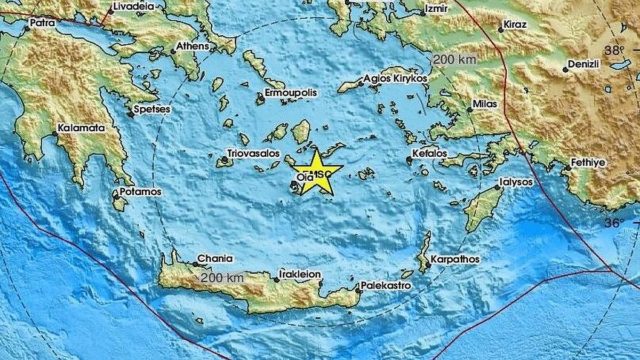 Νέος ισχυρός σεισμός στις Κυκλάδες – «Ο θαλάσσιος χώρος μεταξύ Σαντορίνης και Αμοργού έχει πολλά ενεργά ρήγματα»