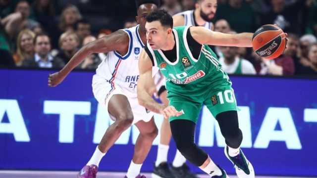 Παναθηναϊκός AKTOR – Εφές 104-89: Το ασταμάτητο δίδυμο Ναν και Σλούκας «σφράγισαν» μία καθηλωτική νίκη