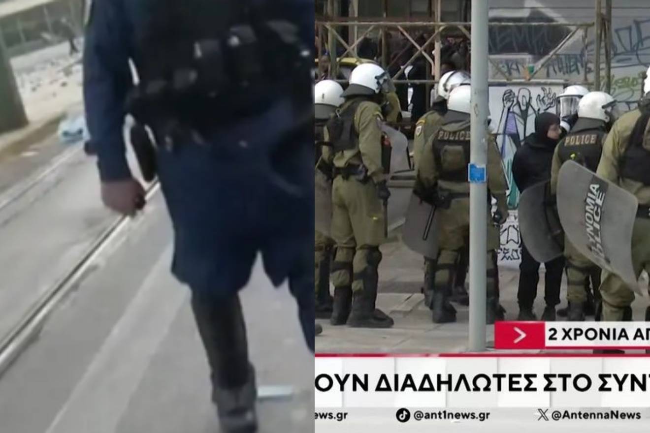 «Γεωργία, είσαι καλά;»: Ούρλιαξε ρεπόρτερ στην πορεία για τα Τέμπη, της επιτέθηκαν (video)