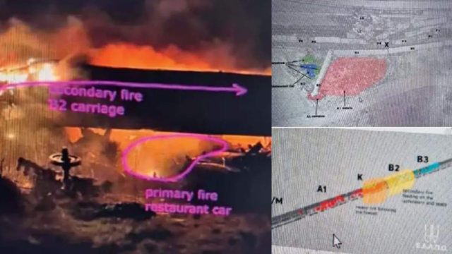 Μυστήριο οι τεράστιες φλόγες μετά τη σύγκρουση: Όλο το αποκαλυπτικό πόρισμα για τις εκρήξεις στα Τέμπη
