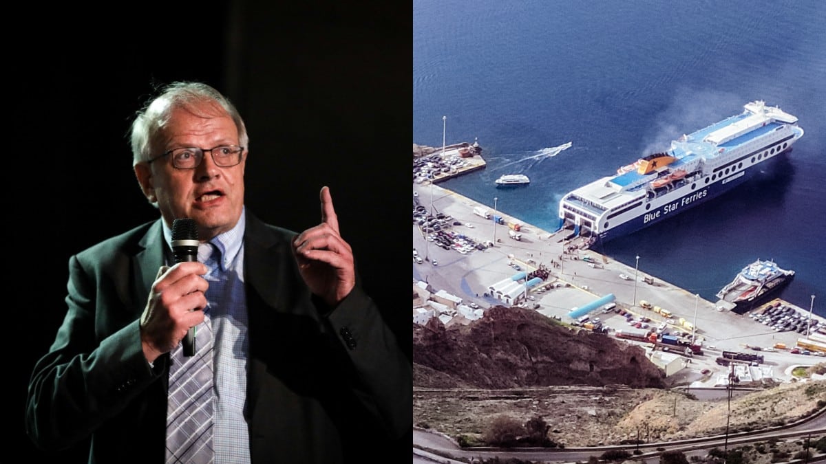 Μήνυμα… με νόημα από Τσελέντη για τη Σαντορίνη: «Τα ηφαίστεια είναι ενεργά κι ας τα θέλετε κοιμισμένα»