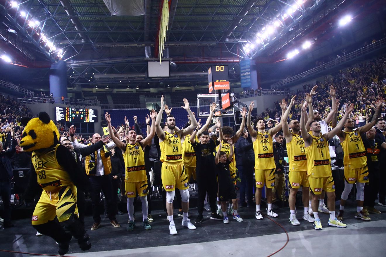 ΑΕΚ – Βίρτσμπουργκ 84-77: To απόλυτο η Ένωση, στους «8» του Basketball Champions League