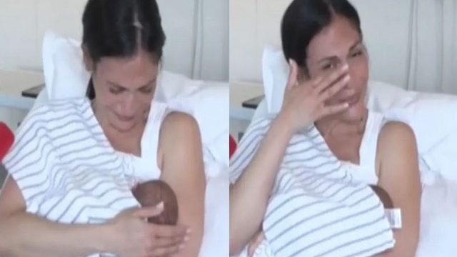 Ανθή Βούλγαρη: Σπάραξε στις πρώτες της δηλώσεις – Με το μωρό αγκαλιά μέσα από το μαιευτήριο (Video)