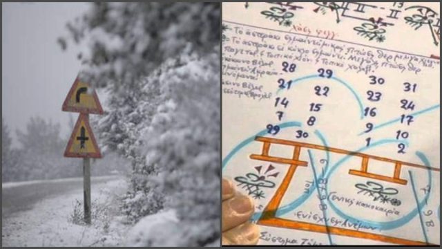 Χιόνια μέχρι και τον Μάιο; Τα Μερομήνια φέρνουν τρομερή ανατροπή με τον καιρό