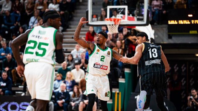 Euroleague: Έπαιξε με τη «φωτιά» αλλά δραπεύτεσε από την Γαλλία ο Παναθηναϊκός
