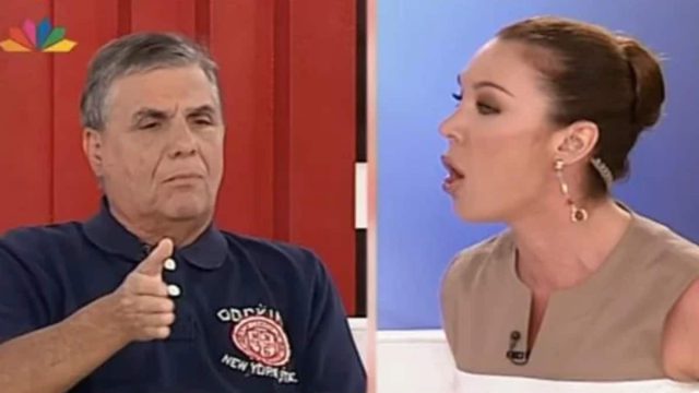 «Θλίβομαι»: Όταν η Τατιάνα Στεφανίδου σφάχτηκε on air με τον Γιώργο Τράγκα! (video)