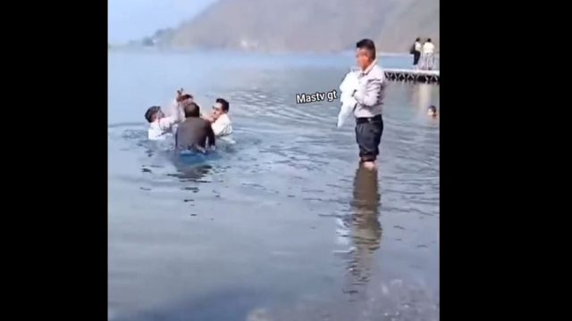 Φρικτός θάνατος για 45χρονο σε βάπτιση σε λίμνη! (video)