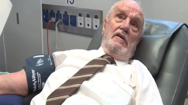 Αυστραλία: «Έφυγε» από τη ζωή ο εθελοντής αιμοδότης που έσωσε πάνω από 2,4 εκατομμύρια μωρά