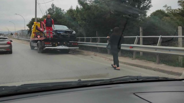 Τροχαία ατυχήματα και καραμπόλες οχημάτων στην Εθνική Οδό: Μεγάλα προβλήματα στην κυκλοφορία