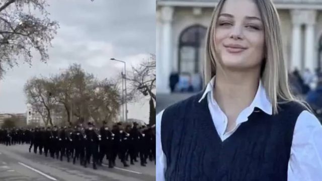 «Από ψηλά σκοπιά φυλάς»: Φόρος τιμής για την 21χρονη Κλαούντια που χάθηκε στα Τέμπη (video)