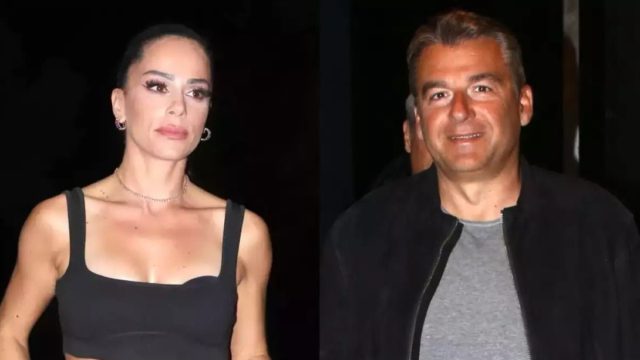 Λιάγκας – Αντωνά: Ρομαντική απόδραση για το ζευγάρι – Οι φωτογραφίες από την Παναγία της Τήνου