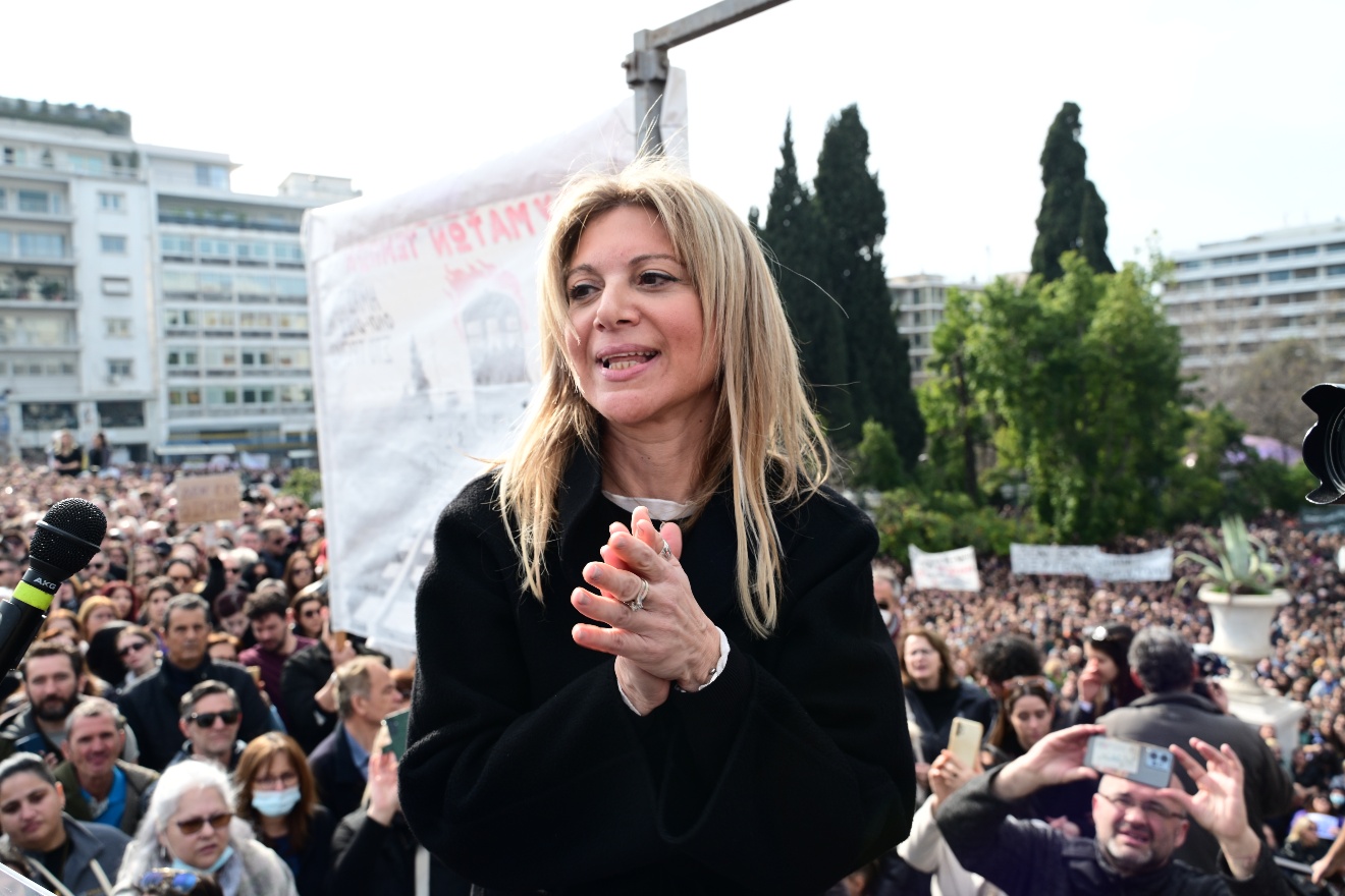 Έλενα Ακρίτα: Προτείνει τη Μαρία Καρυστιανού για πρωθυπουργό – «Τέτοια άτομα χρειαζόμαστε»
