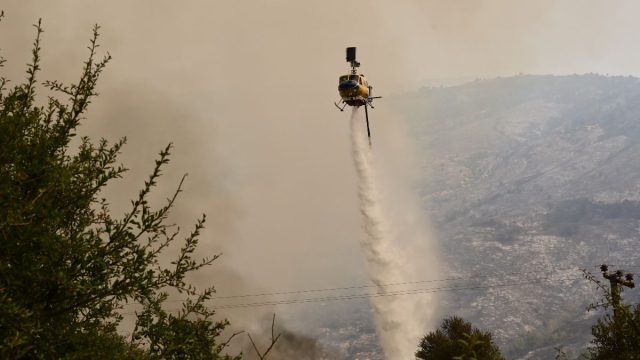 Φωτιά στη Μεσσηνία – Επιχειρεί η Πυροσβεστική