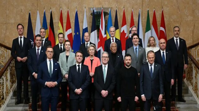 Σχέδιο για ειρήνη στην Ουκρανία: Στο Λονδίνο κατέφθασαν οι ξένοι ηγέτες