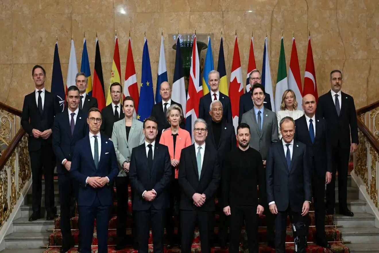 Σχέδιο για ειρήνη στην Ουκρανία: Στο Λονδίνο κατέφθασαν οι ξένοι ηγέτες