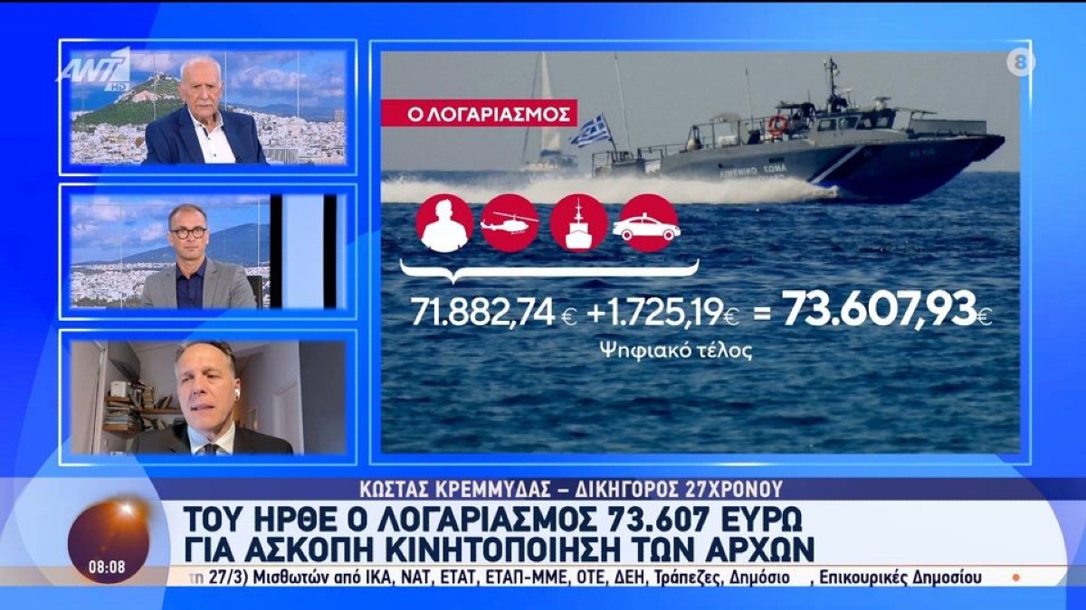 Αδιανόητο: 27χρονος εξαφανίστηκε, βρέθηκε σε beach bar και έλαβε πρόστιμο 73.607 ευρώ για άσκοπη κινητοποίηση των Αρχών