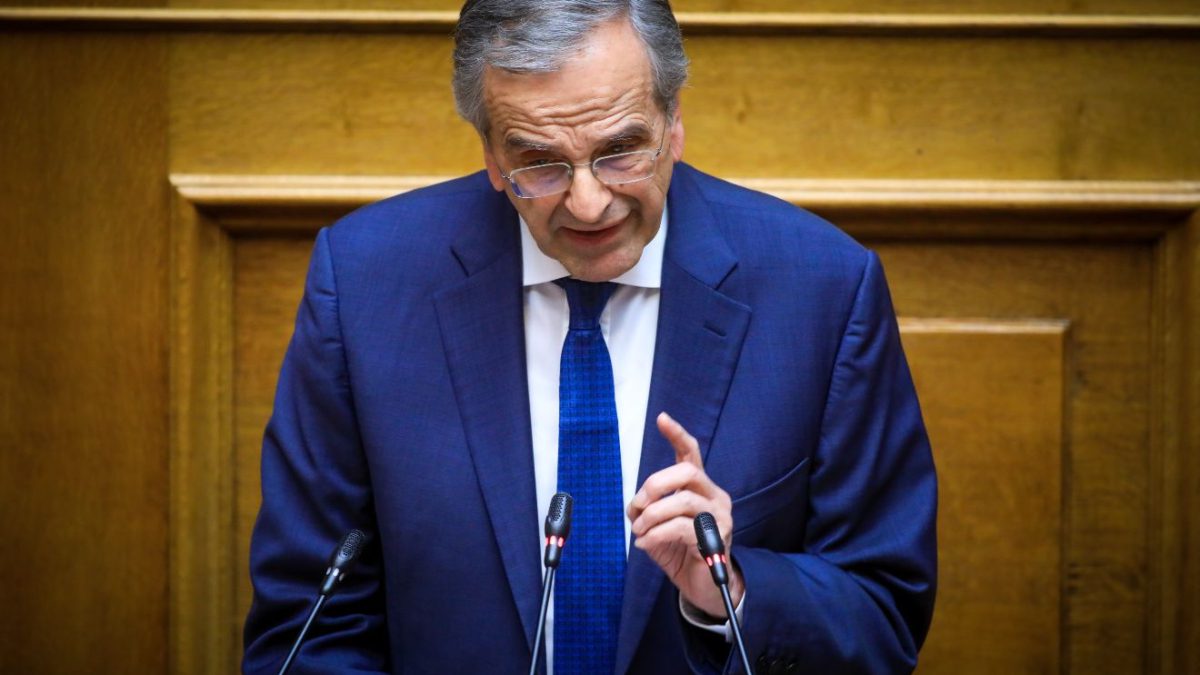 Σαμαράς για Τέμπη: «Η κυβέρνηση προσπάθησε από την αρχή να αποσιωπήσει την ύπαρξη του παράνομου φορτίου»