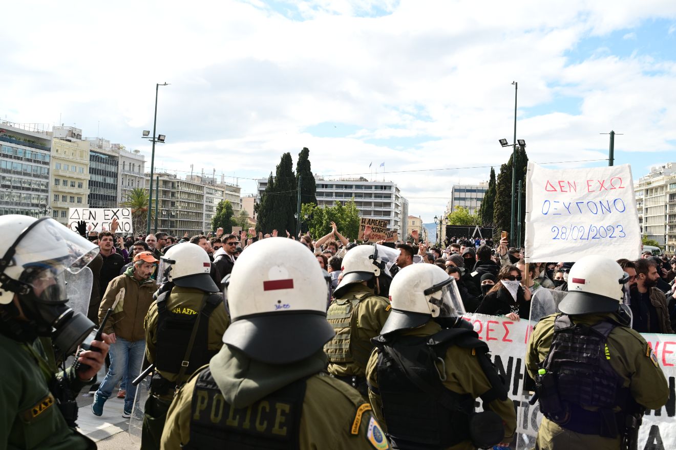 Συλλαλητήριο για τα Τέμπη: Ελεύθεροι οι 7 από τους 14 συλληφθέντες στη μεγάλη συγκέντρωση