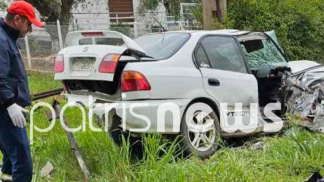 Σοβαρό τροχαίο στην Αμαλιάδα: Πέθανε ο ένας τραυματίας – Διασωληνώθηκε ο άλλος