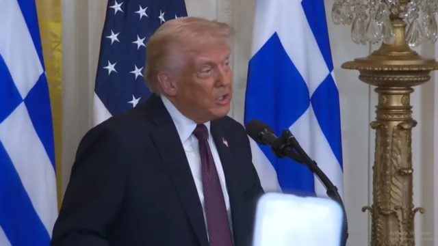 Διακήρυξη Τραμπ για 25η Μαρτίου: Ακρογωνιαίος λίθος για την ασφάλεια στην Ευρώπη η συνεργασία ΗΠΑ-Ελλάδας