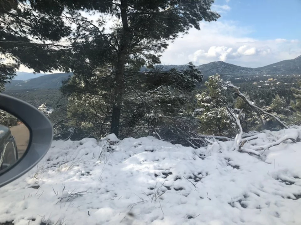 Χιόνια Αθήνα Μάρτιος