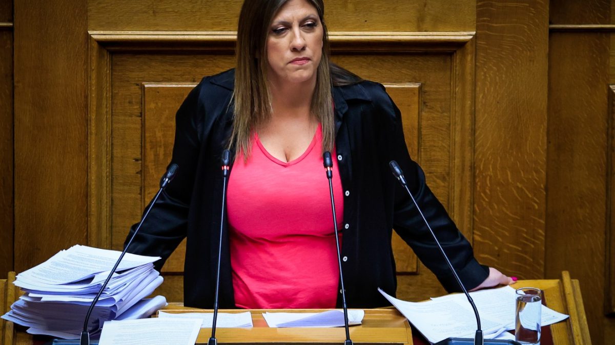 Κωνσταντοπούλου για χυδαίο σεξιστικό σχόλιο: «Δεν λύνεται έτσι το θέμα, είναι και άλλοι βουλευτές της ΝΔ»