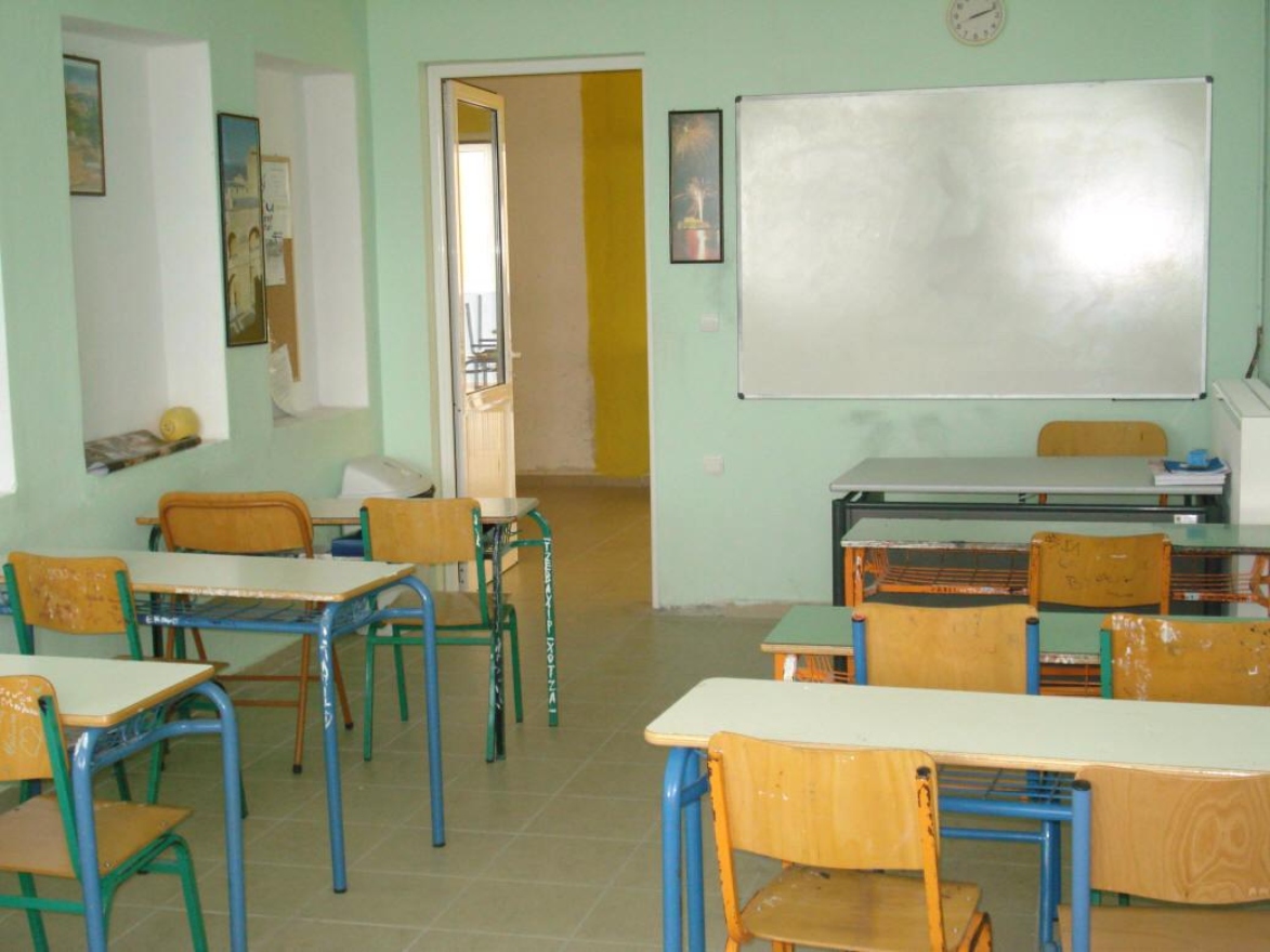 Κρήτη: Σοβαρή καθίζηση στο Γυμνάσιο Νέας Αλικαρνασσού