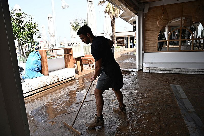 Πάρος πλημμύρες