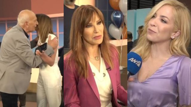 Backstage στιγμιότυπα από τη σημερινή εκπομπή του Γιώργου Παπαδάκη: Η μεγάλη συγκίνηση και το… «πακέτο» (video)