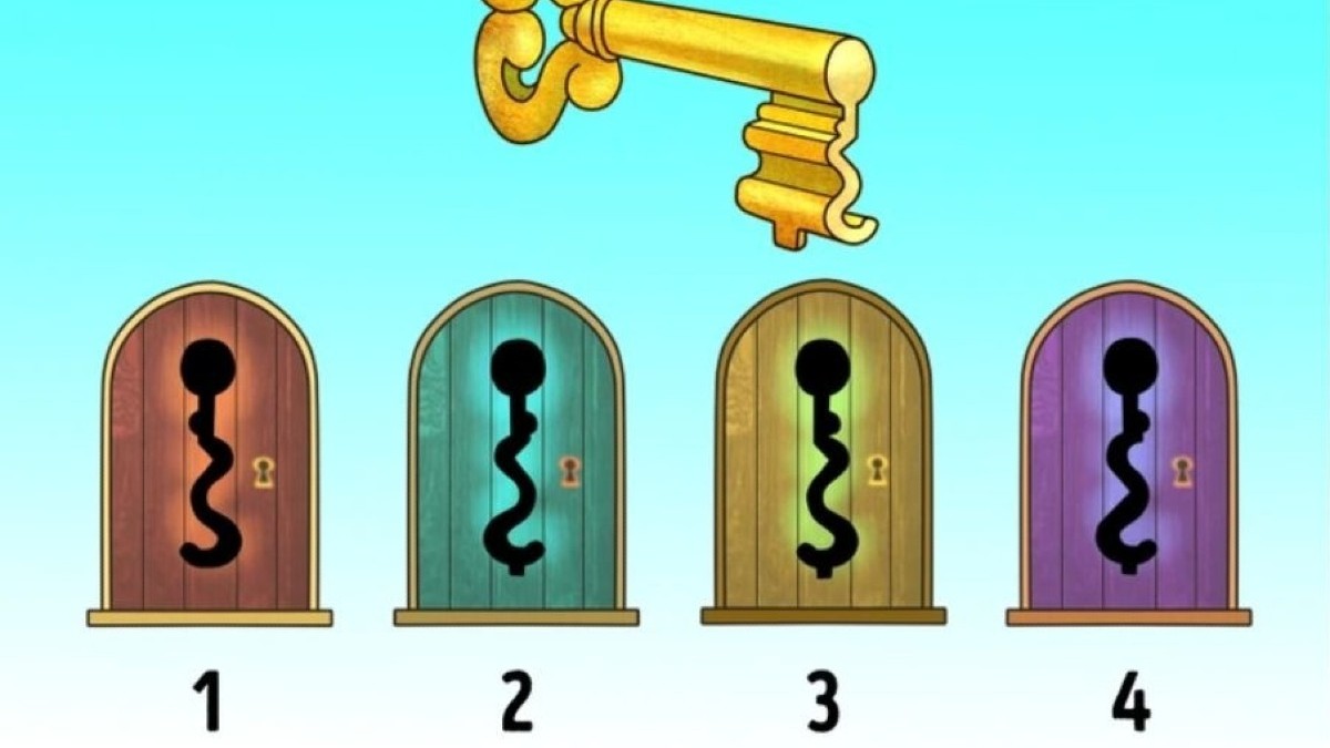 Test IQ: Ταιριάξτε το χρυσό κλειδί στη σωστή κλειδαρότρυπα σε 5 δευτερόλεπτα!