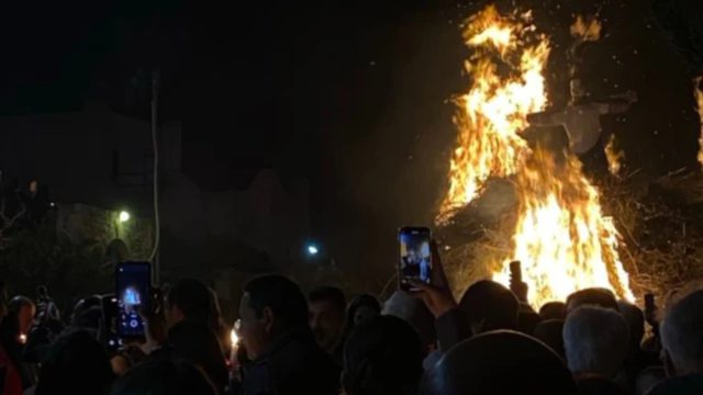 «Τρεχάματα» στο Ηράκλειο: Φουνάρες και αποκαΐδια μετά το «Χριστός Ανέστη»