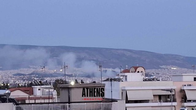 Φωτιά στον Βοτανικό: Ήχησε 112 – «Κλείστε πόρτες και παράθυρα»