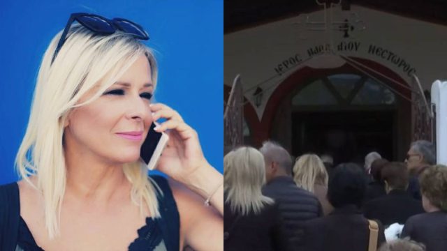 Οδύνη και σπαραγμός στην κηδεία της αγαπημένης Σούζυς Καζαντζίδου: Τραγικές φιγούρες η μητέρα, τα αδέρφια και η κόρη της