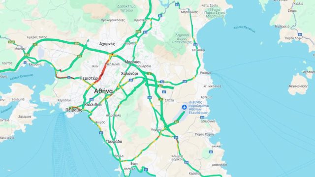 Η κίνηση στους δρόμους (16/4): Μποτιλιάρισμα στον Κηφισό – Στο «κόκκινο» και ο Πειραιάς