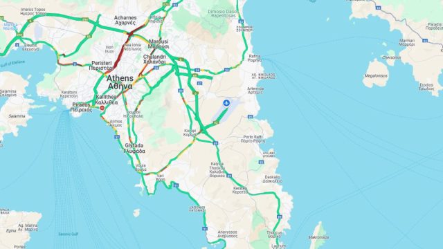 Κίνηση στους δρόμους (29/4): Κυκλοφοριακή συμφόρηση στον Κηφισό λόγω τροχαίου
