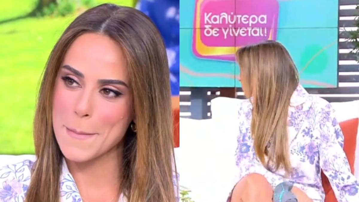 Μαρία Αντωνά: Συγκίνηση στο πλατό της Γερμανού για τη μητέρα της – «Θες ένα χαρτομάντιλο;»
